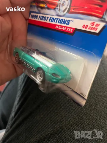 Hotwheels 1998 Jaguar-нов, снимка 3 - Колекции - 49670250
