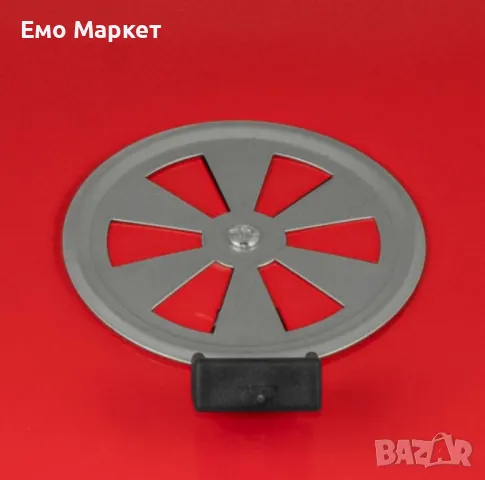 Барбекю Muhler, червено с капак, 40x40cm, снимка 6 - Барбекюта - 49923415