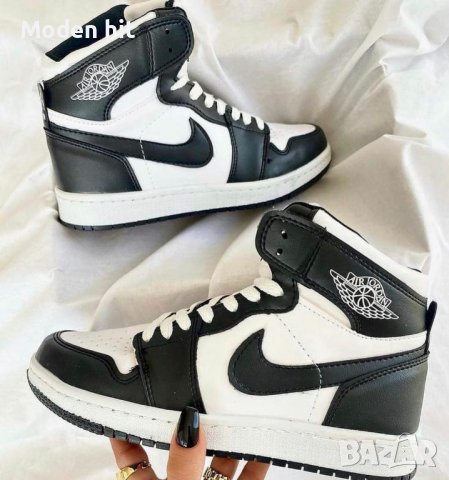 Nike Air Jordan 1 High Top унисекс кецове висок клас реплика, снимка 3 - Кецове - 37960616