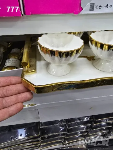 купички с поднос, снимка 4 - Чаши - 48243048
