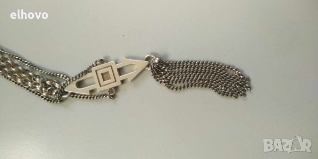 Сребърен синджир 50г, снимка 4 - Колиета, медальони, синджири - 43656701