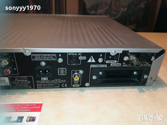 pioneer dvd receiver 6 chanel 2204211754, снимка 15 - Ресийвъри, усилватели, смесителни пултове - 32645914