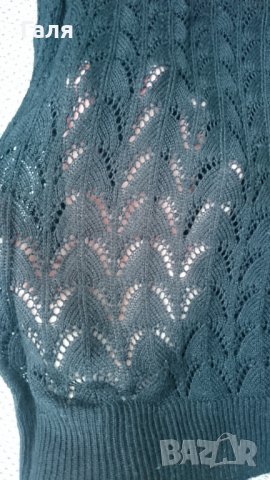 Пуловер ZARA с ажурна плетка, снимка 5 - Блузи с дълъг ръкав и пуловери - 26818177