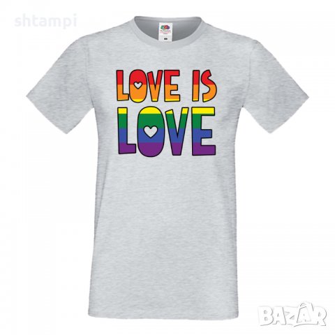  Мъжка тениска Love is Love 1 multicolor Прайд,Празник.Повод,Изненада, снимка 6 - Тениски - 37103142