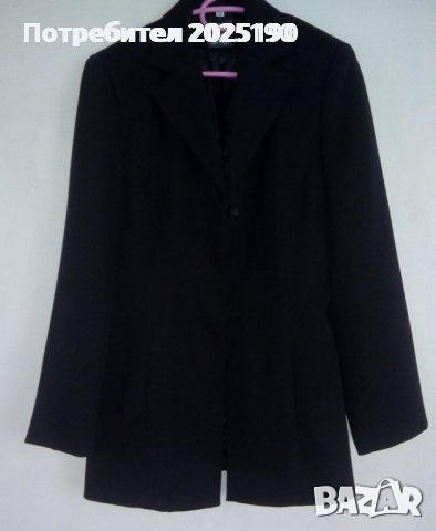 Дамско черно сако Н&М , снимка 1 - Сака - 40179947
