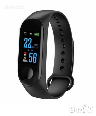 Смарт гривна M3 smart band bracelet, снимка 2 - Смарт гривни - 43519052