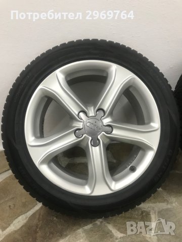 17 цола джанти с гуми OEM AUDI , снимка 2 - Гуми и джанти - 43602305