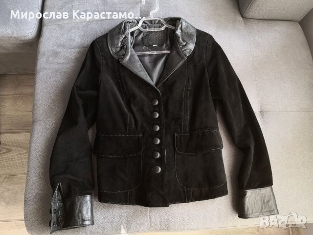 Кожено и велурено дамски якета. , снимка 7 - Якета - 27375924