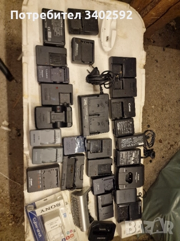 Зарядни за цифрови камери и фотоапарати-canon ,sony,samsung ,leica и други