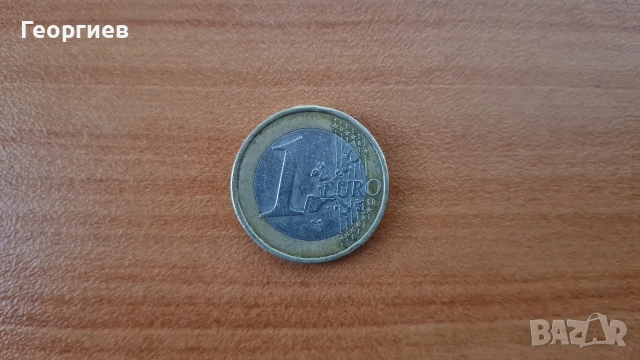 Рядка френска монета 1 евро 1999 г.