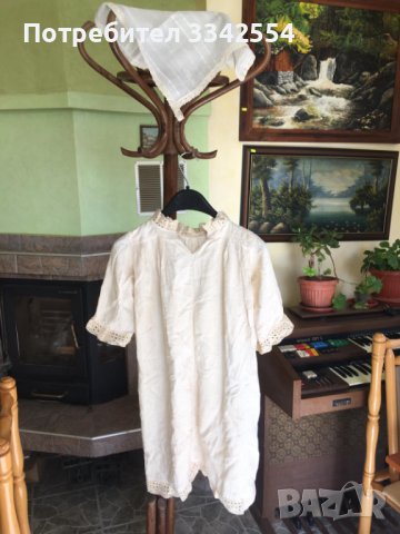 РИЗА НОСИЯ КОШУЛЯ ДЕТСКА КЕНАР ДАНТЕЛА ВЪЗРОЖДЕНСКА