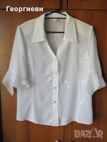 Ризи, блузи дамски елегантни с копчета, 6 броя-30 лева, снимка 6 - Ризи - 26596196