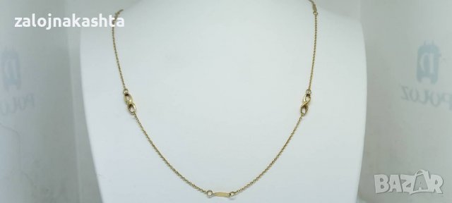 Ново  Златно колие-2,29гр/14кр