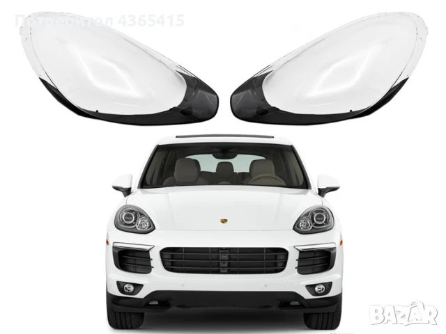 Стъкла за фарове на Porsche Cayenne 92A MK2 Facelift (2014-2018)