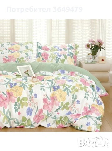 Спален комплект от 6 части, снимка 2 - Спално бельо - 53220473