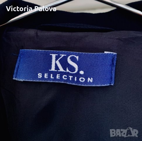 Дълга стилна жилетка тип палто K.S.SELECTION, снимка 14 - Жилетки - 36701188