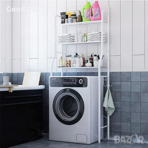 ЕТАЖЕРКА ЗА БАНЯ , ТОАЛЕТНА И ПЕРАЛНЯ - TOILET RACK, снимка 2 - Други стоки за дома - 35491908