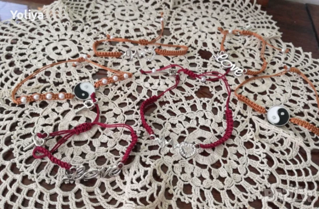 Сватбени бутониери и гривни, снимка 11 - Гривни - 51161441