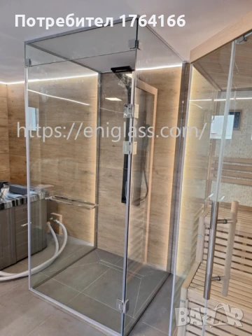Душ кабини паравани стъклени прегради