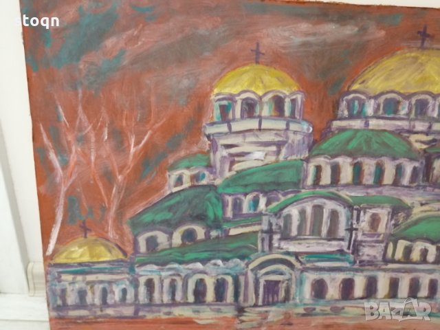 Маслена картина Александър Невски , снимка 3 - Колекции - 28434906