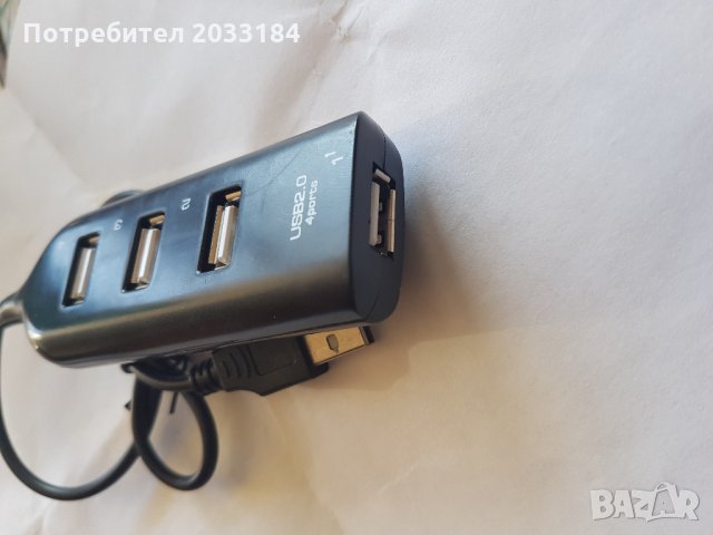 Usb Hub, снимка 2 - Кабели и адаптери - 27816256