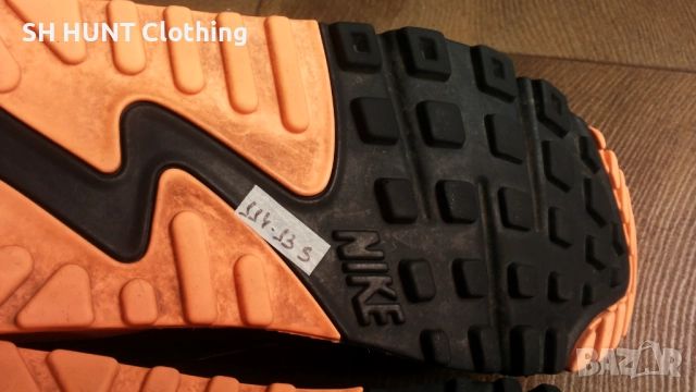 NIKE AIR MAX 90 ESSENTIAL SUNSET GLOW BLACK PLATINUM размер EUR 37,5 / UK 4 маратонки 114-13-S, снимка 12 - Маратонки - 52227595
