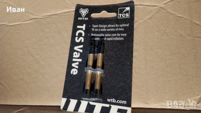 Комплект тюблес / tubeless вентили WTB, снимка 2 - Части за велосипеди - 53164533