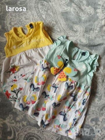 Две рокли за бебе , снимка 1