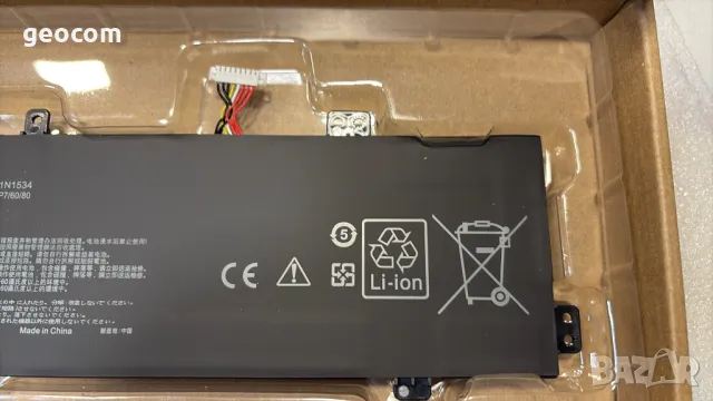 ASUS ZenBook Pro/UX нова батерия (B31N1534), снимка 3 - Оригинални батерии - 49189028