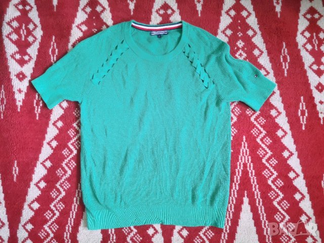 Tommy Hilfiger / M* / дамска лятна проветрива тениска / състояние: ново, снимка 7 - Тениски - 43929533