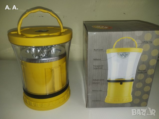 Лед лампа мултифункционална / лед фенер за къмпинг или друго, снимка 2 - Други стоки за дома - 43772385