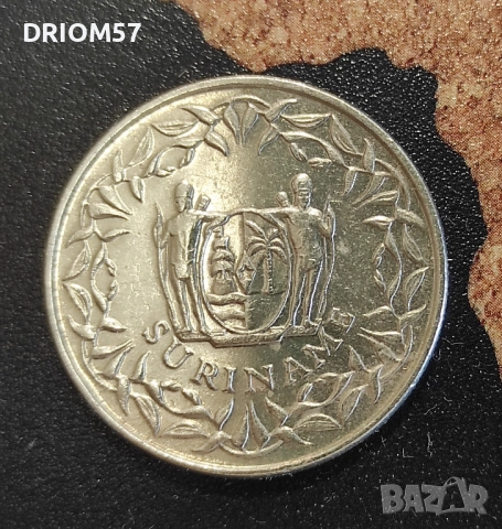 Монета Суринам - 1 бр. [1989], снимка 2 - Нумизматика и бонистика - 52186040