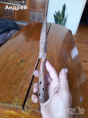 Стара цветарска лопатка, снимка 3 - Други ценни предмети - 37848814