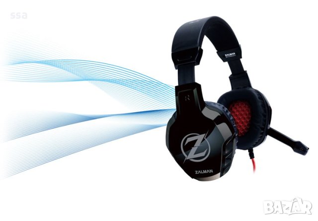 Zalman Геймърски слушалки Headphones with mic Gaming ZM-HPS300, снимка 9 - Слушалки за компютър - 43187569