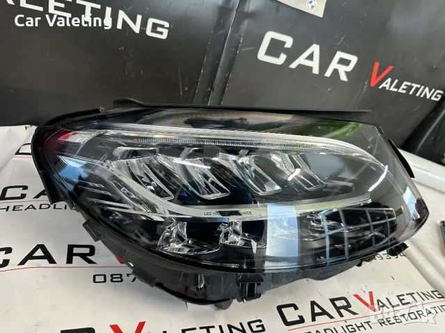 Фарове фар десен Mercedes C 205 Face farove far Мерцедес Ц 205 фейс, снимка 3 - Части - 48135412