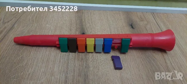 играчка ретро един клавиш е паднал, снимка 1