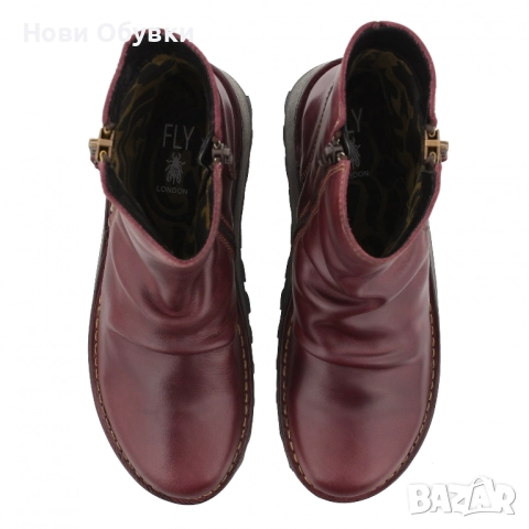 Fly London, 35, нови, оригинални дамски боти, кожа, снимка 4 - Дамски боти - 52092929