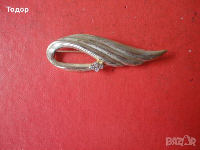Старинна брошка с камъни 5, снимка 5 - Антикварни и старинни предмети - 43223887