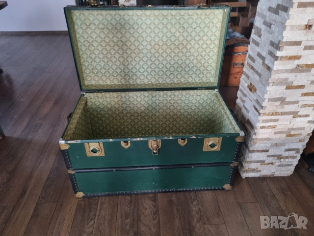 Стар сандък/ракла/скрин/куфар два броя, снимка 12 - Антикварни и старинни предмети - 51078388