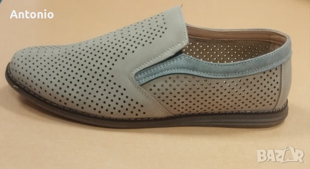 Мъжки летни обувки бежови 1288