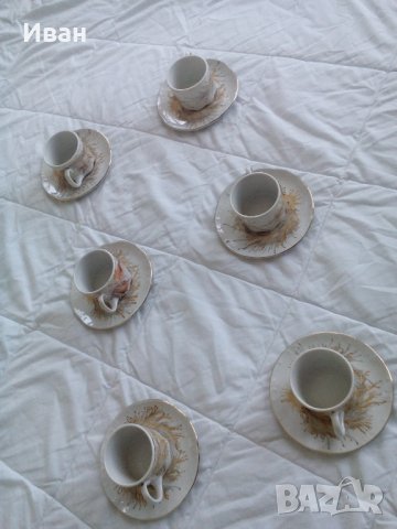 Сервиз за кафе висококачествен, снимка 5 - Сервизи - 36749260