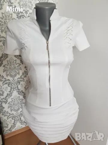 Секси рокля по тялото S, снимка 8 - Рокли - 48284586