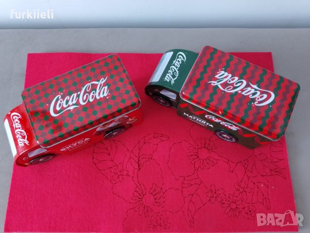 две коледни камиончета на кока кола , снимка 5 - Декорация за дома - 43151759