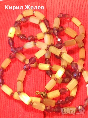 ОПУШЕН ФАСЕТИРАН КРИСТАЛ СТАРИННО ВИНТИДЖ с АМЕТИСТ и БРОНЗ 8691, снимка 11 - Антикварни и старинни предмети - 29638170