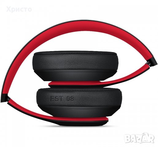 НОВИ!!! Слушалки Beats Studio3 Wireless, Over-Ear, Decade Collection, Defiant Black-Red , снимка 3 - Безжични слушалки - 39707045