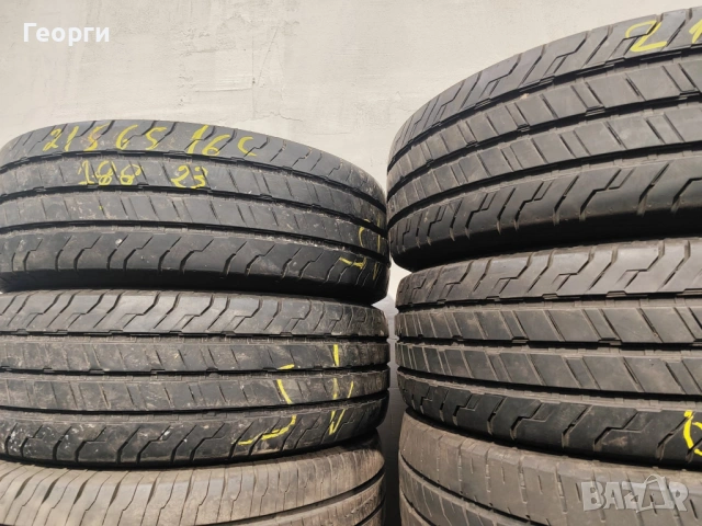 4бр.летни гуми 215/65/16C Continental, снимка 10 - Гуми и джанти - 52467368