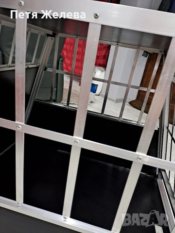 Алуминиева клетка за куче JUSKYS/GERMANY (90/70/66см), снимка 12 - За кучета - 53585052