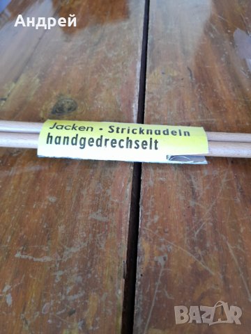 Стари игли за плетене Solidor, снимка 3 - Други ценни предмети - 37001753