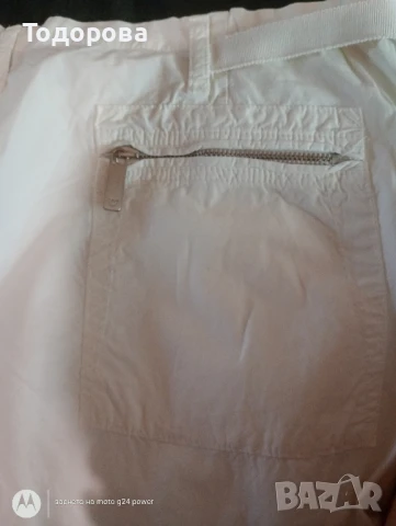 бял мъжки панталон Emporio Armani , снимка 13 - Панталони - 51368503