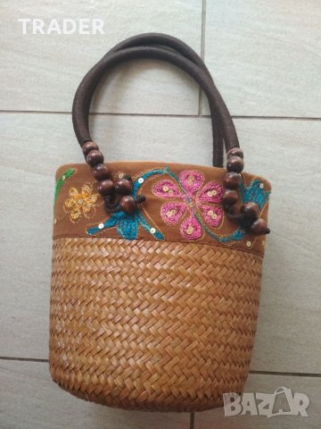 Дамска плетена  чанта , снимка 3 - Чанти - 33307282